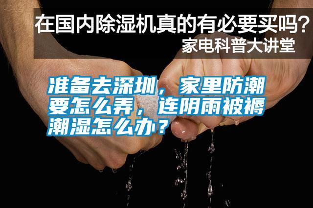 準備去深圳，家里防潮要怎么弄，連陰雨被褥潮濕怎么辦？