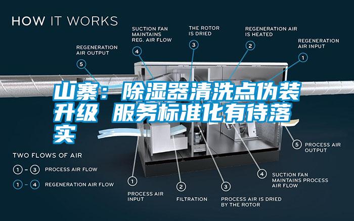 山寨：除濕器清洗點偽裝升級 服務(wù)標準化有待落實