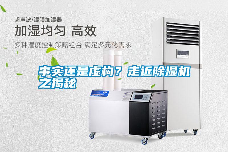事實還是虛構？走近除濕機之揭秘