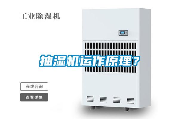 抽濕機運作原理？