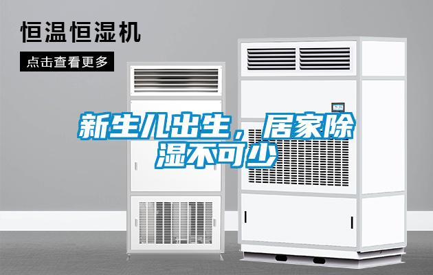 新生兒出生，居家除濕不可少