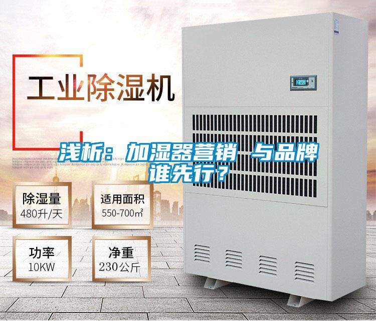 淺析:加濕器營銷 與品牌誰先行?