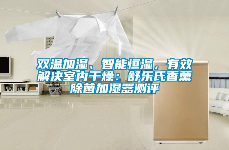 雙溫加濕、智能恒濕，有效解決室內(nèi)干燥：舒樂(lè)氏香薰除菌加濕器測(cè)評(píng)