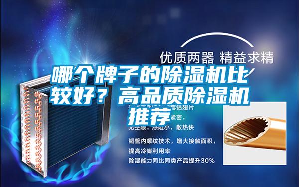 哪個(gè)牌子的除濕機(jī)比較好？高品質(zhì)除濕機(jī)推薦