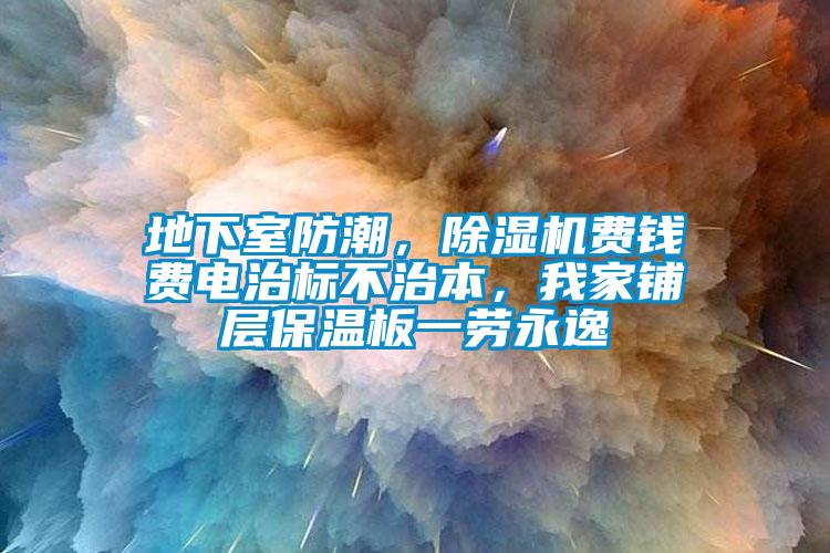 地下室防潮，除濕機費錢費電治標(biāo)不治本，我家鋪層保溫板一勞永逸