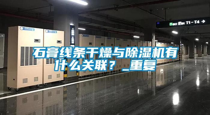 石膏線條干燥與除濕機有什么關聯？_重復