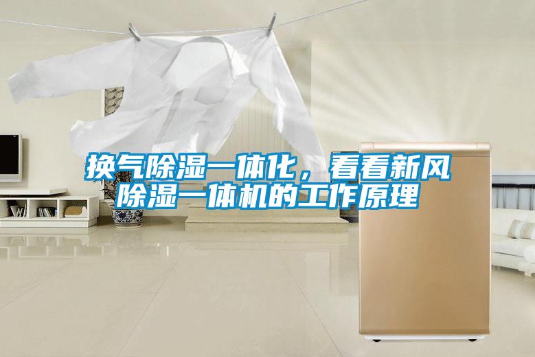 換氣除濕一體化，看看新風(fēng)除濕一體機的工作原理