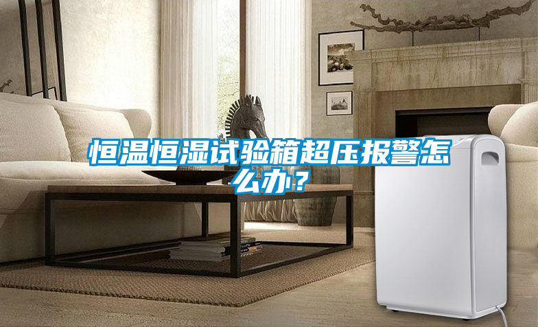恒溫恒濕試驗(yàn)箱超壓報(bào)警怎么辦？
