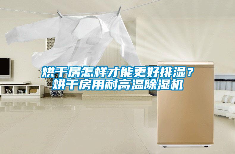 烘干房怎樣才能更好排濕？烘干房用耐高溫除濕機(jī)