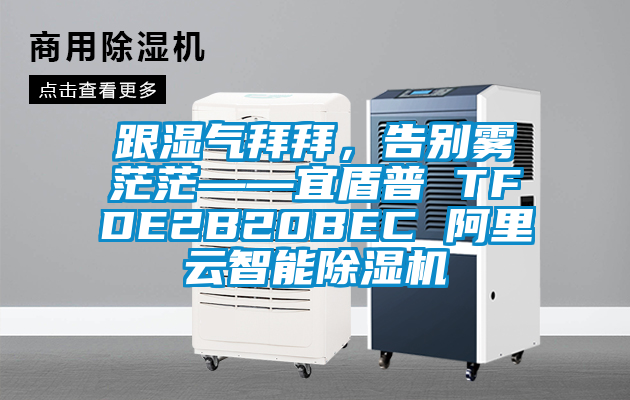 跟濕氣拜拜，告別霧茫?！硕芷?TFDE2B20BEC 阿里云智能除濕機(jī)