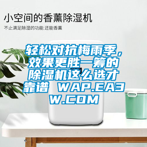 輕松對抗梅雨季,效果更勝一籌的除濕機這么選才靠譜 WAP.EA3W.COM