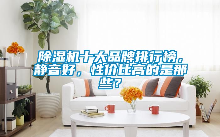 除濕機(jī)十大品牌排行榜,靜音好,性價(jià)比高的是那些?
