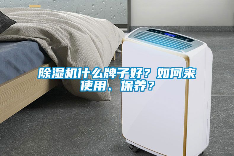 除濕機(jī)什么牌子好？如何來使用、保養(yǎng)？