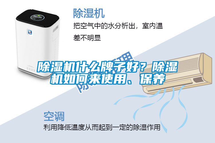除濕機什么牌子好？除濕機如何來使用、保養(yǎng)