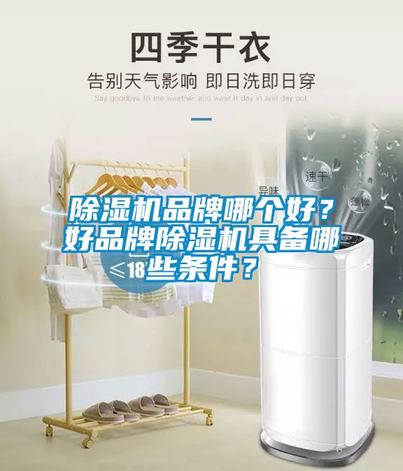 除濕機品牌哪個好？好品牌除濕機具備哪些條件？