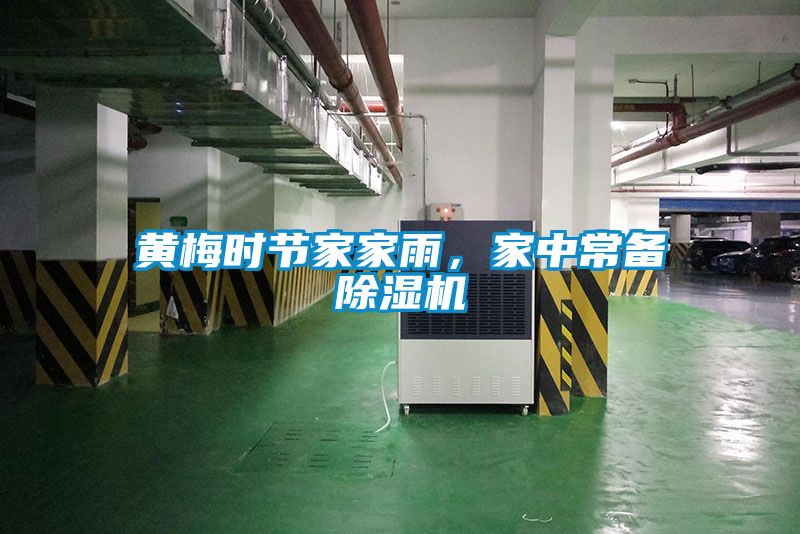 黃梅時節家家雨，家中常備除濕機
